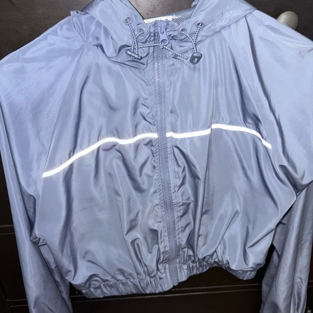 Forever 21 Blue Mesh Fabric
